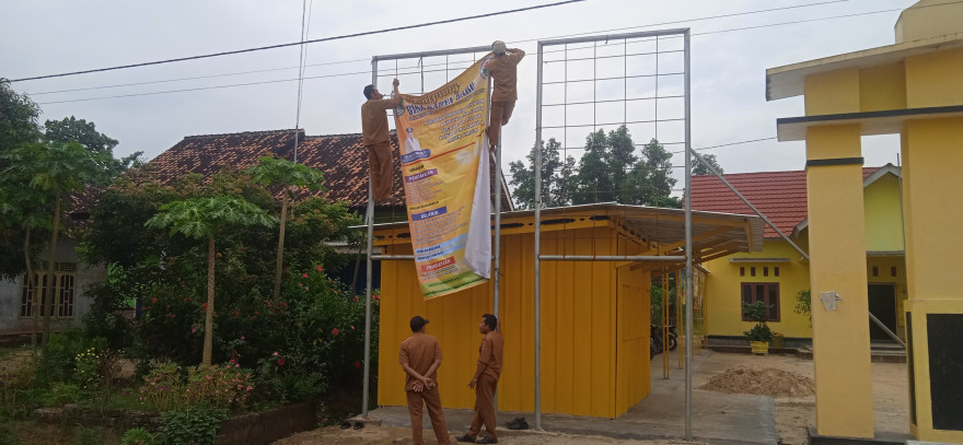 Album : DOKUMENTASI PEMASANGAN BANNER ANGGARAN BELANJA KAM